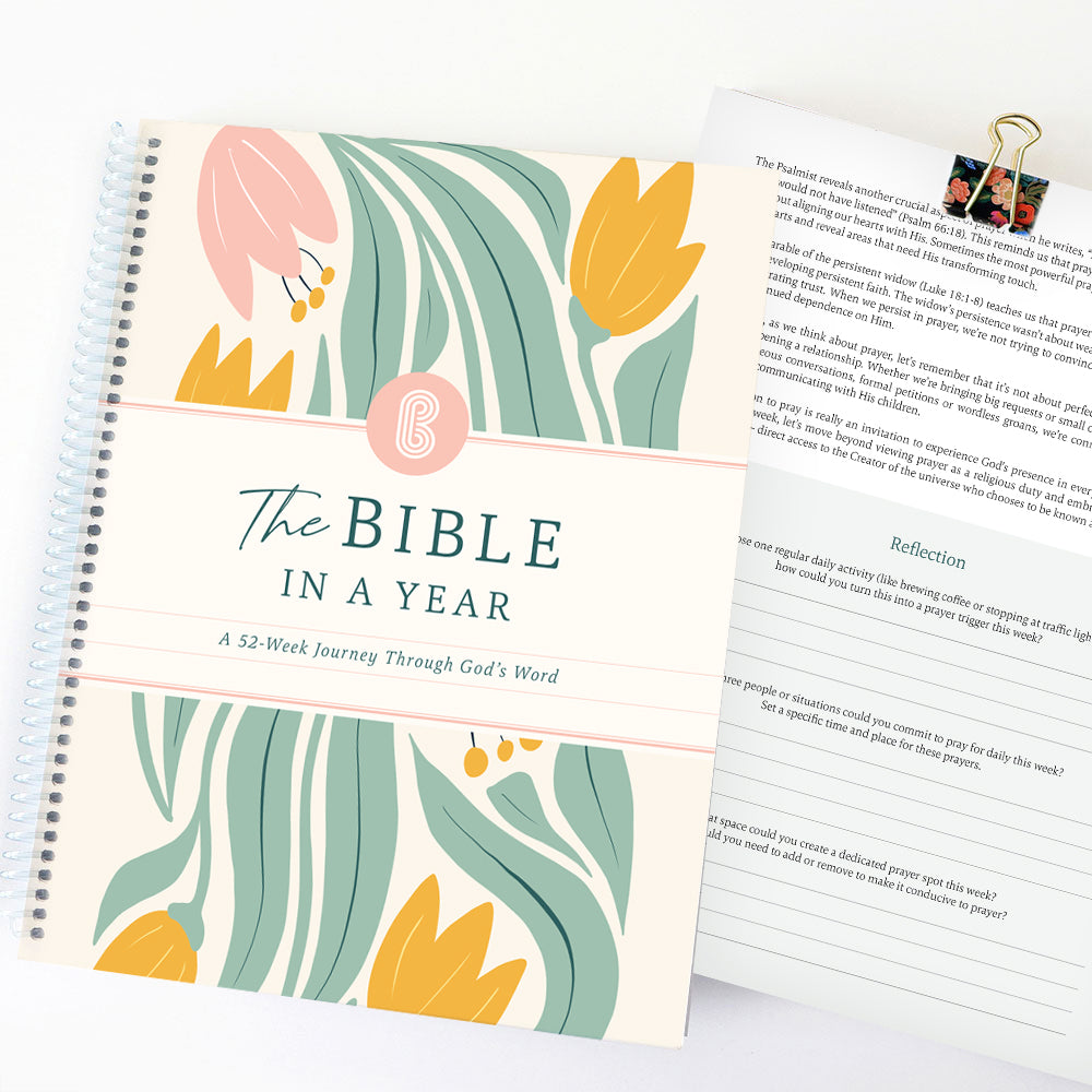 The Bible In A Year: A 52-Week Study | Spiral Bible