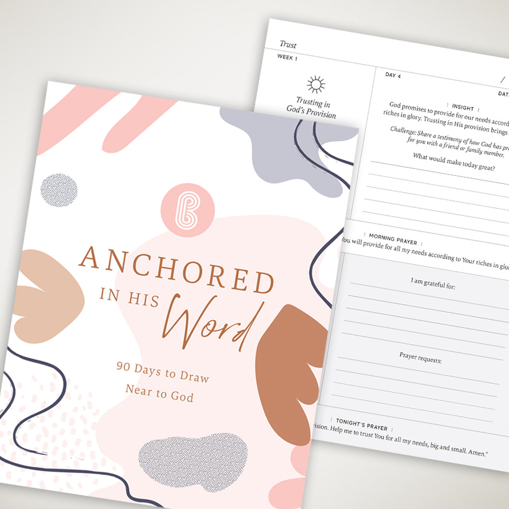 Anchored In His Word: A 90 Day Devotional