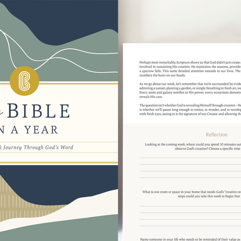 The Bible In A Year: A 52-Week Journey Through God's Word – Spiral Bible
