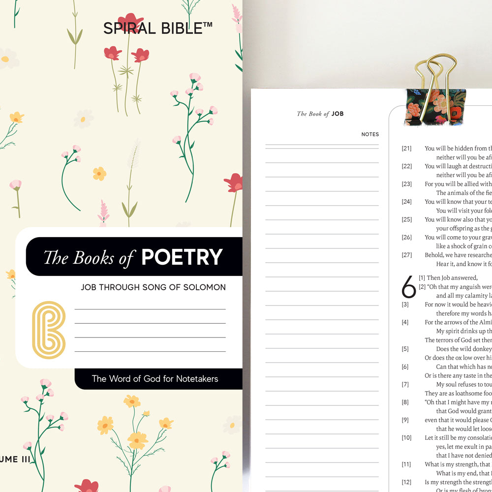 Spiral Bible™ - WEB - Job - Song of Solomon