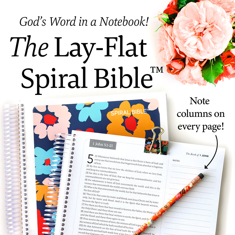 WWP Colossians Scripture Spiral Notebook with Lined Pages