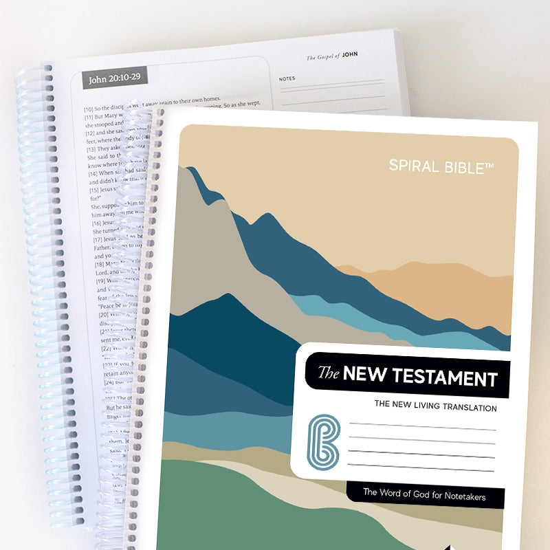 Spiral Bible™ - NLT - New Testament - Mountains
