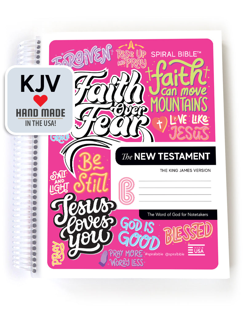 Spiral Bible™ - KJV - New Testament - For Girls