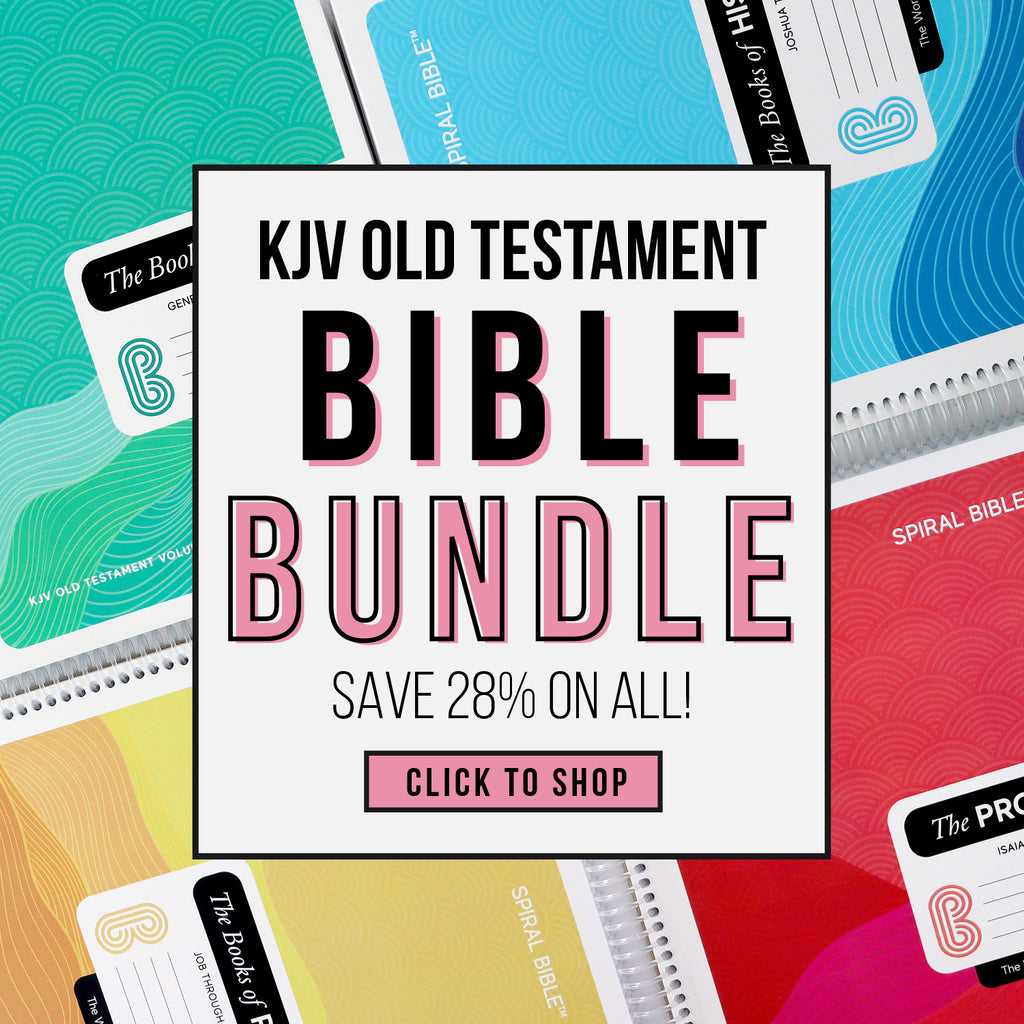 Spiral Bible - KJV - Old Testament  - Bundle