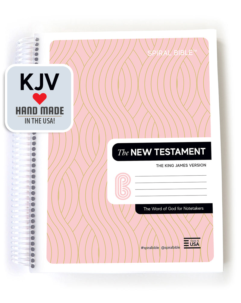 Spiral Bible™ - KJV - New Testament - Pink