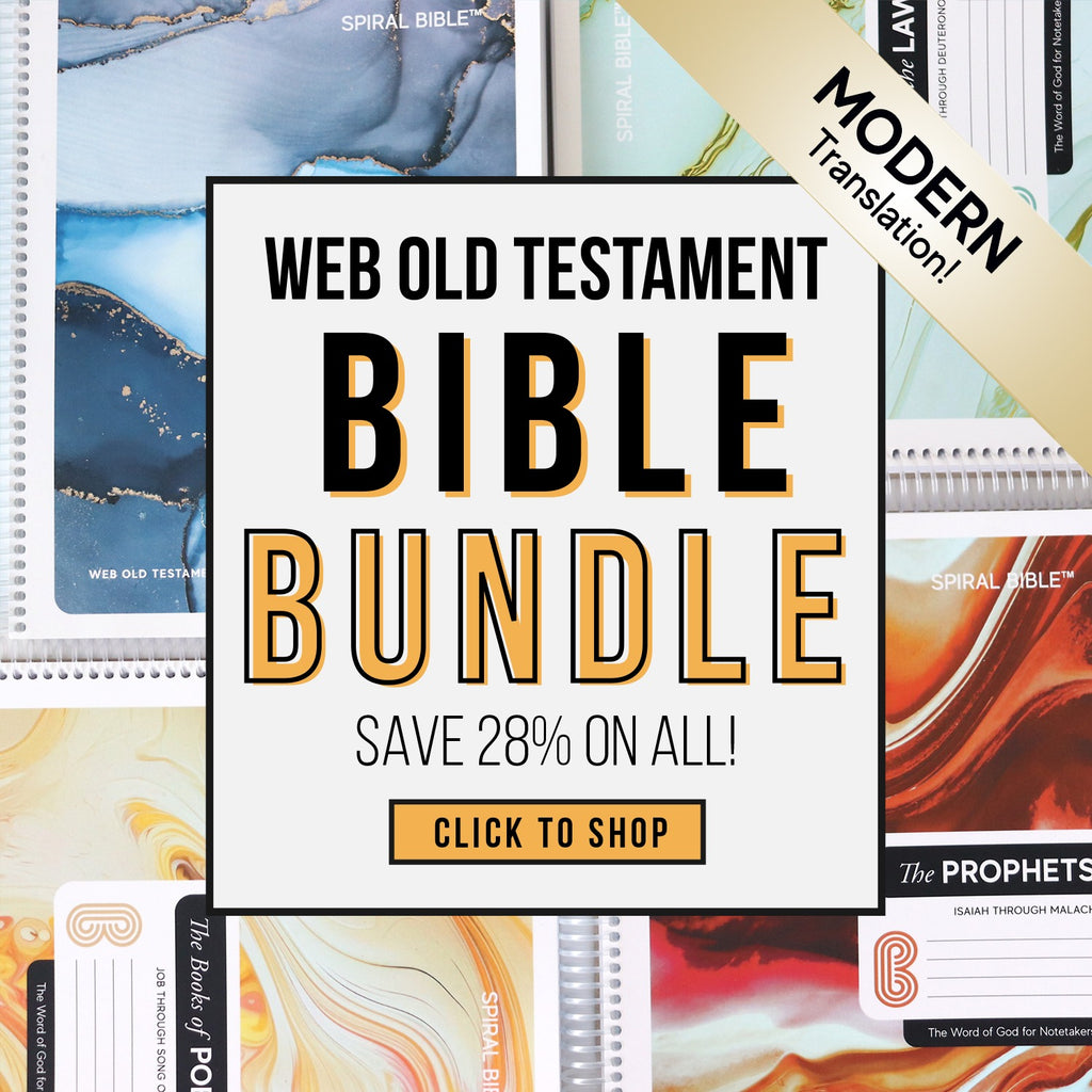 Spiral Bible™ - WEB - Old Testament  - Bundle